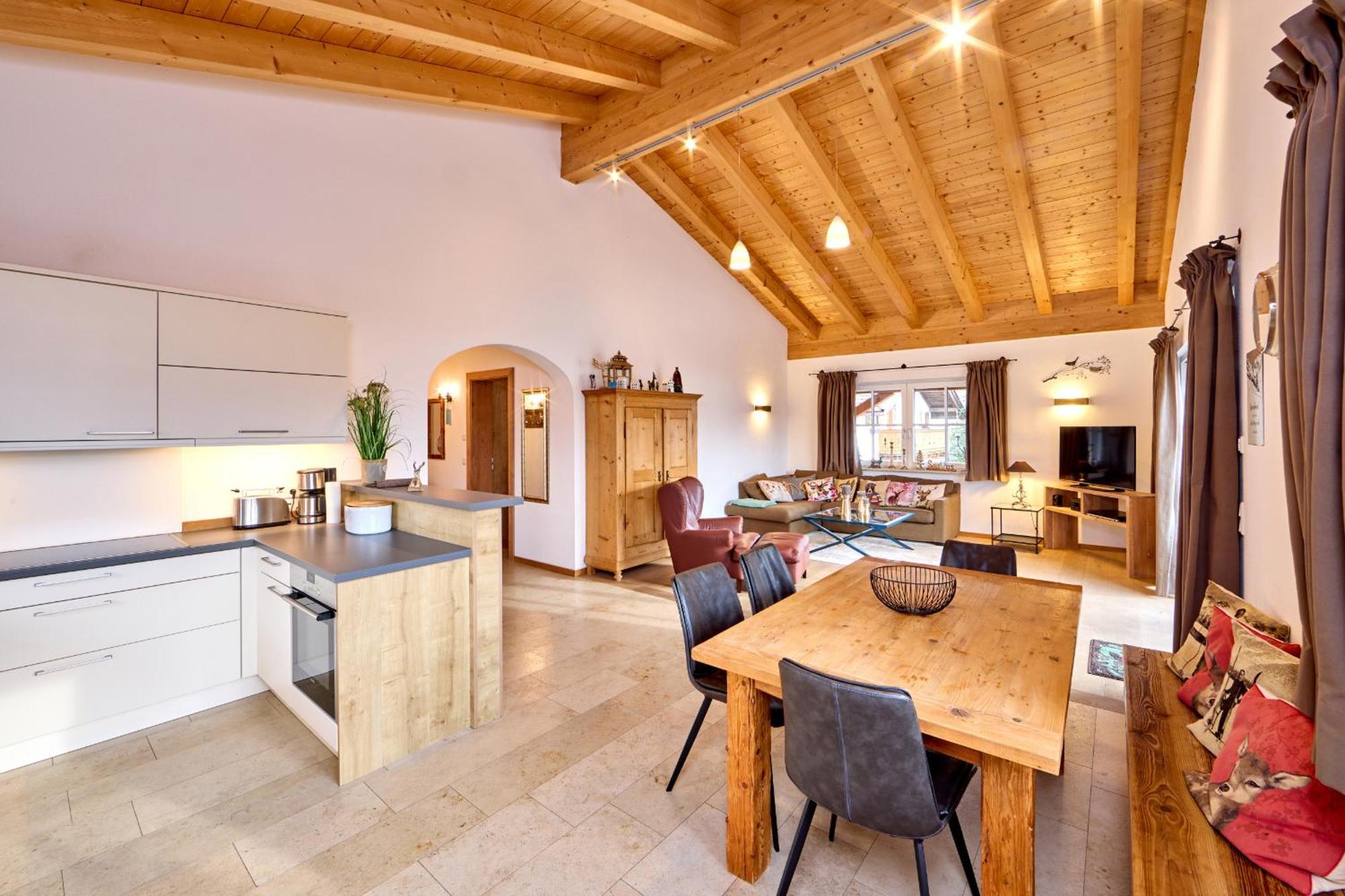 Ferienwohnung Eckbauer การ์มิช-พาร์เทนเคียร์เชน ภายนอก รูปภาพ