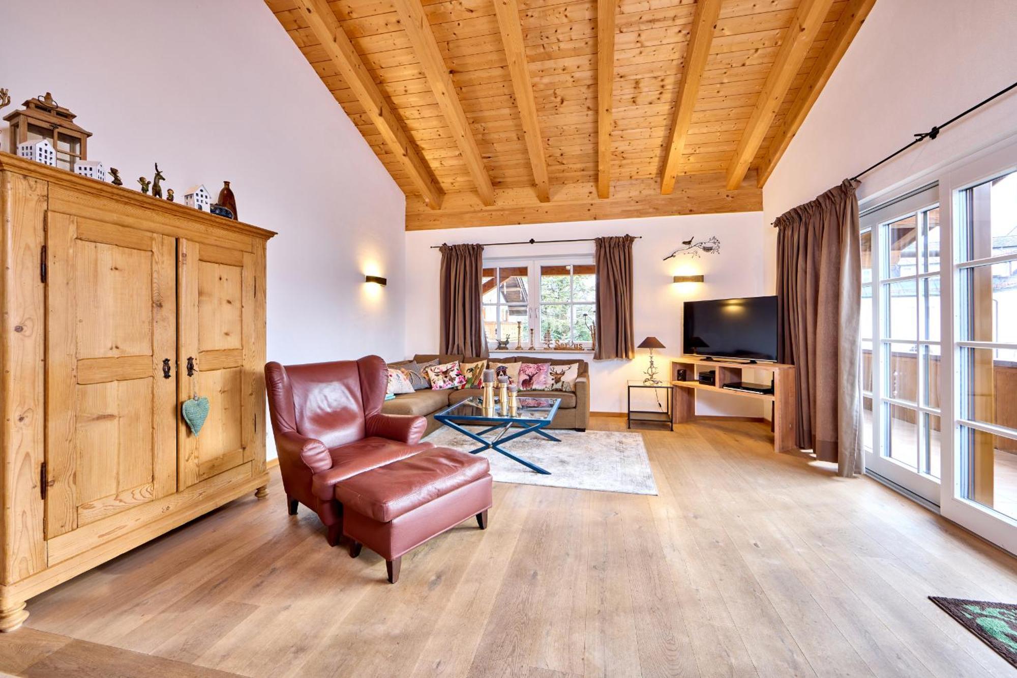 Ferienwohnung Eckbauer การ์มิช-พาร์เทนเคียร์เชน ภายนอก รูปภาพ