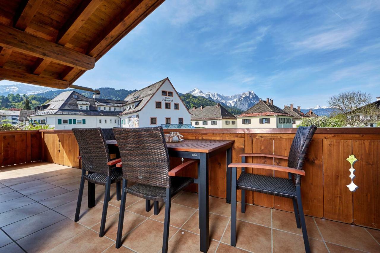 Ferienwohnung Eckbauer การ์มิช-พาร์เทนเคียร์เชน ภายนอก รูปภาพ